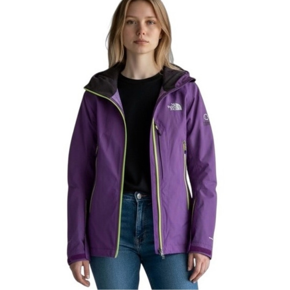 The North Face Summit Series‎ Purple Hyvent Waterproof Jacket Women's Medium